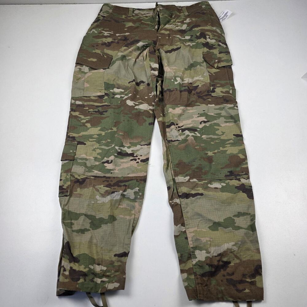 Army‎ Combat Uniform Pants Mens Large Long Camo Ripstop Cargo OCP Multicam USGI